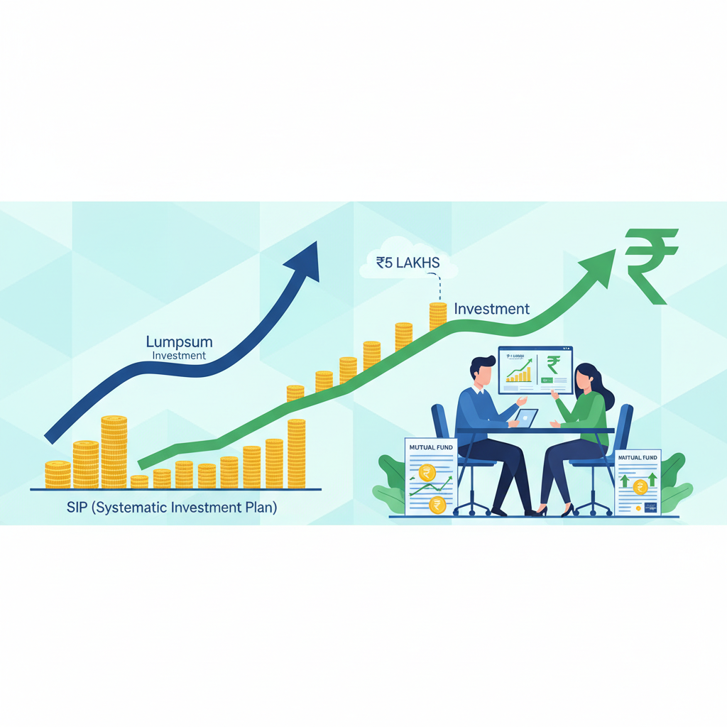 Lumpsum Investment vs SIP: Which is Best for ₹5 Lakhs Goal?