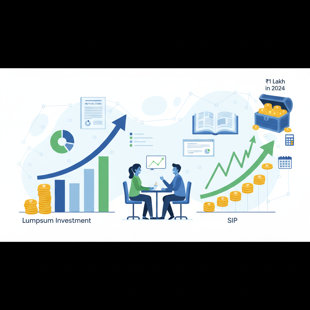 Lumpsum Investment vs SIP: Which is Better for ₹1 Lakh in 2024? | SIP Plan Calculator