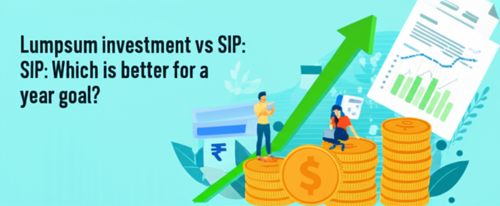 Lumpsum investment vs SIP: Which is better for a 5-year goal?