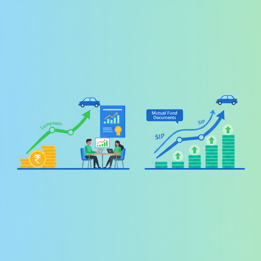 Lumpsum or SIP: Best for Your ₹5 Lakh Car Down Payment Goal?