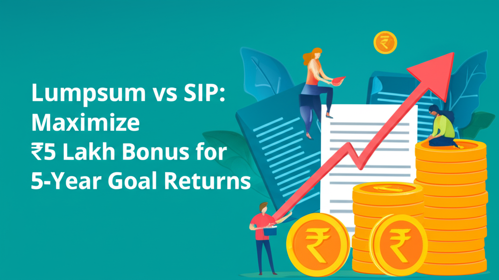 Lumpsum vs SIP: Maximize ₹5 Lakh Bonus for 5-Year Goal Returns