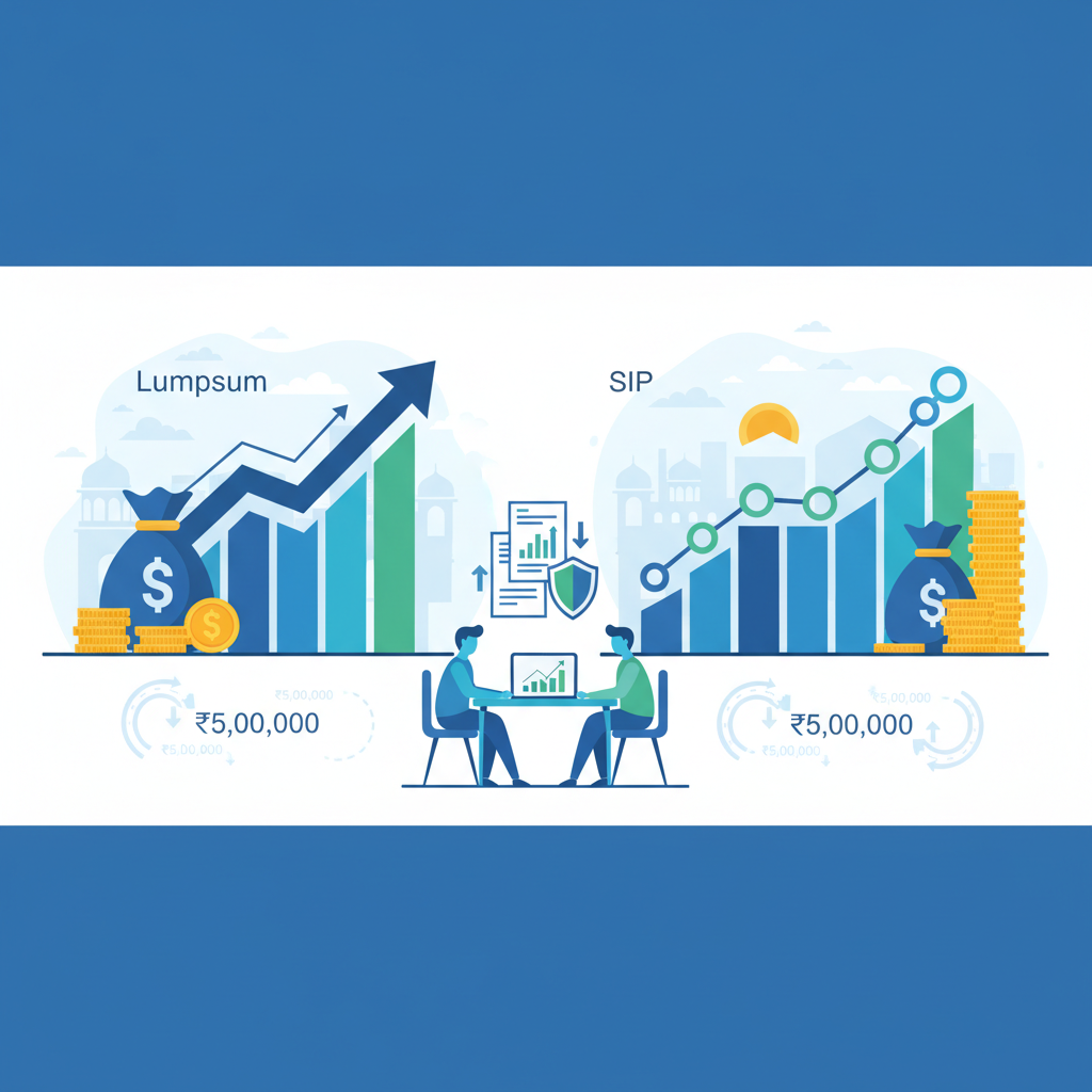 Lumpsum vs SIP: When to invest ₹5 Lakh in mutual funds for higher returns?