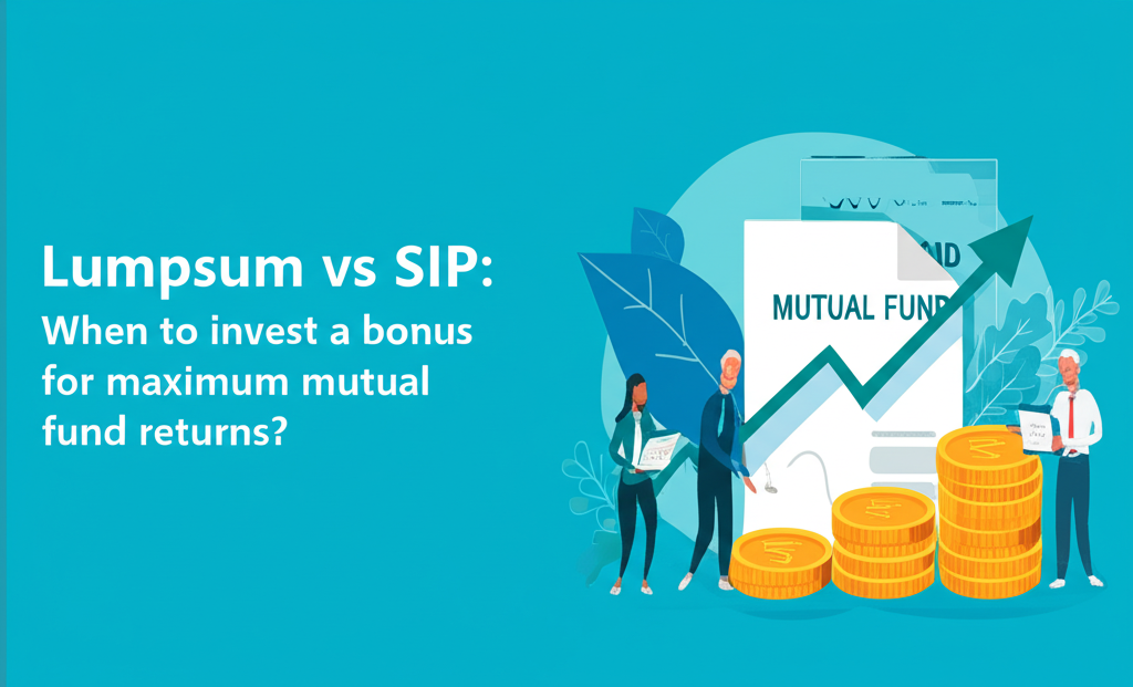 Lumpsum vs SIP: When to invest a bonus for maximum mutual fund returns?