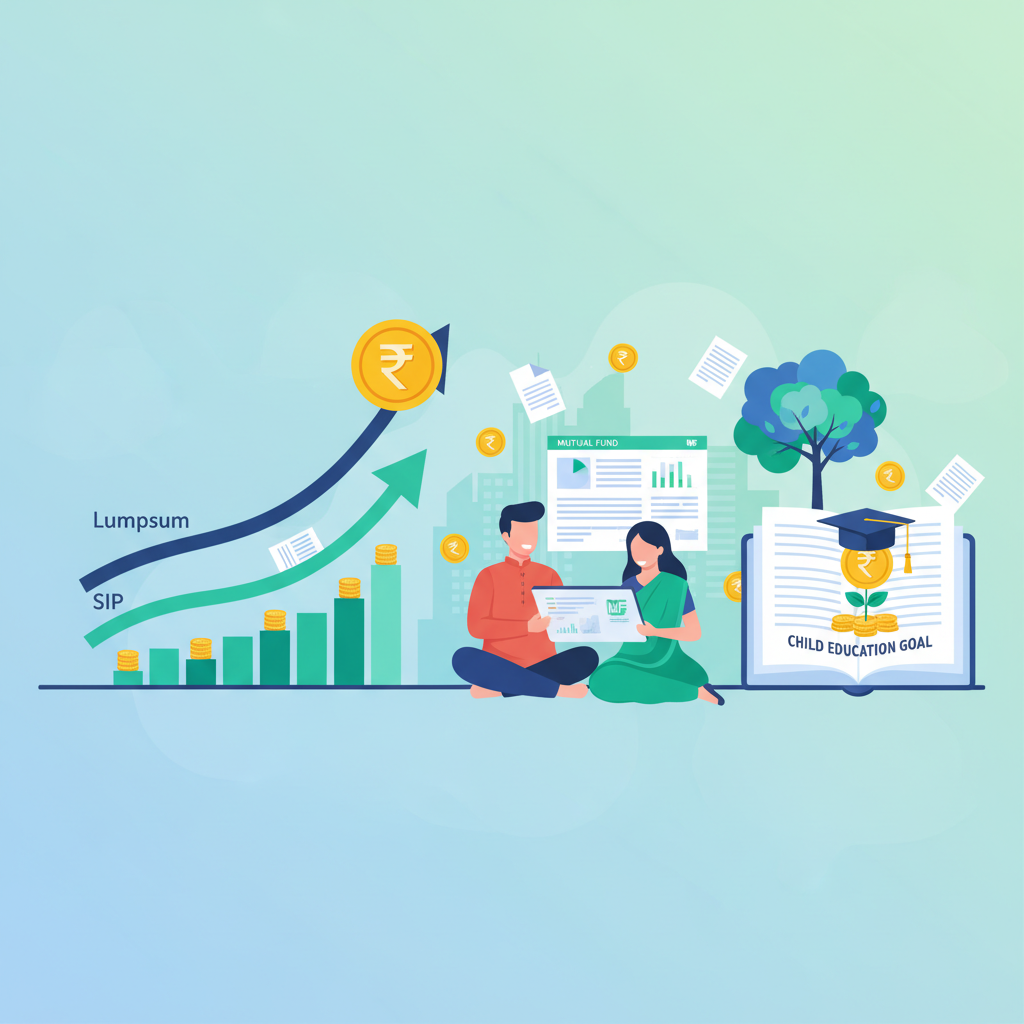 Lumpsum vs SIP: Which is Better for ₹5 Lakh Child Education Goal?