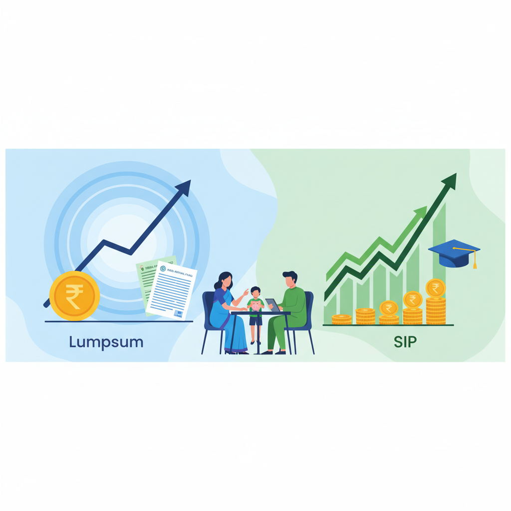 Lumpsum vs SIP: Which is Better for Child's Education Goal?