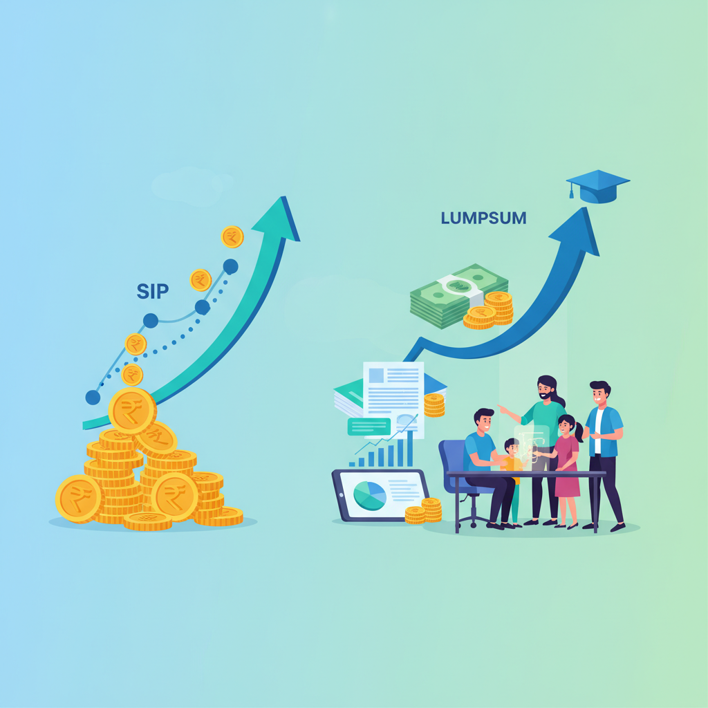 Lumpsum vs SIP: Which is better for your child's education goal?