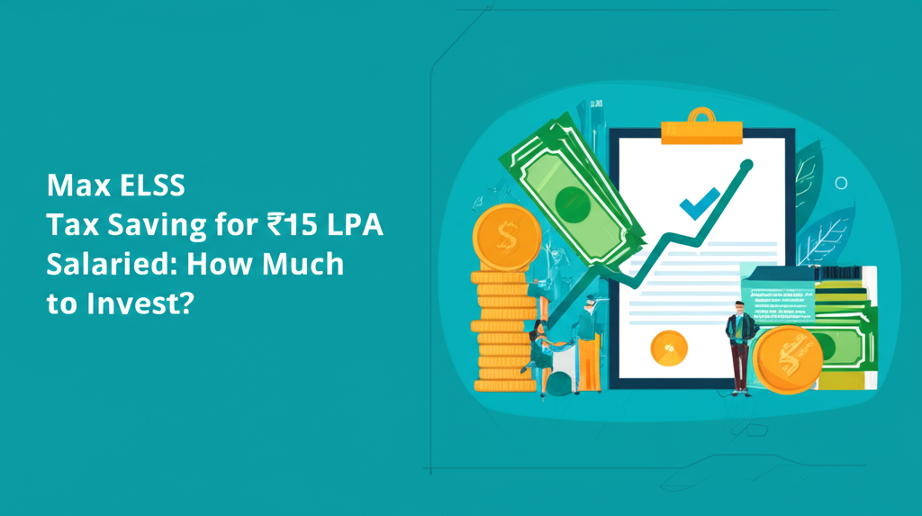 Max ELSS Tax Saving for ₹15 LPA Salaried: How Much to Invest?
