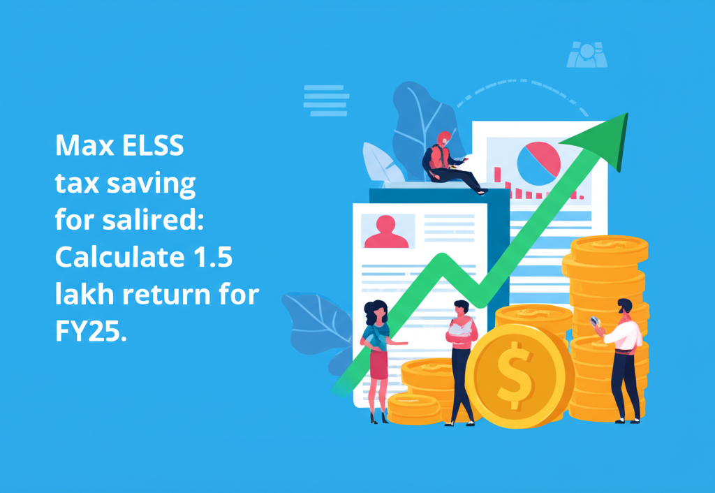 Max ELSS tax saving for salaried: Calculate 1.5 lakh return for FY25.
