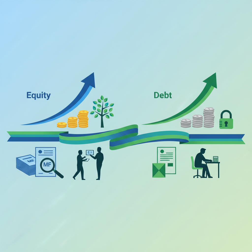 Mutual fund returns: How much can I expect from Equity vs Debt?