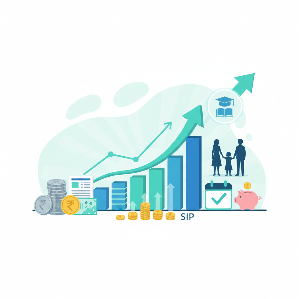 Mutual Fund Returns: Project Corpus for Your Child's Education Goal | SIP Plan Calculator