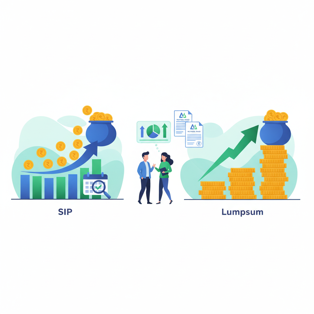 Mutual Fund Returns: Your First ₹1 Lakh Goal - SIP or Lumpsum?