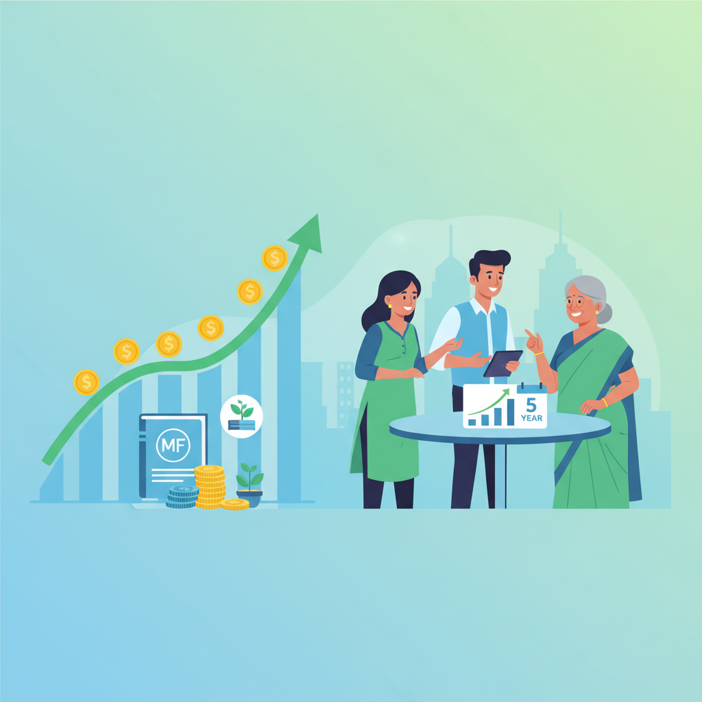 New to Investing? Lumpsum Mutual Fund Returns for 5-Year Goal