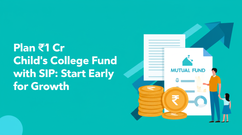 Plan ₹1 Cr Child's College Fund with SIP: Start Early for Growth