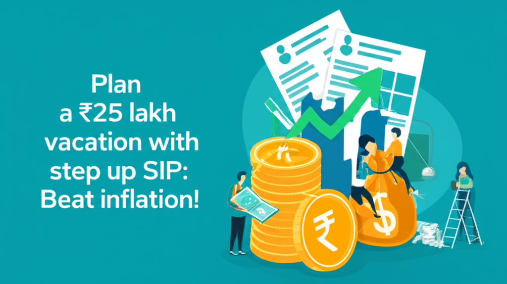 Plan a ₹25 lakh vacation with step up SIP: Beat inflation!