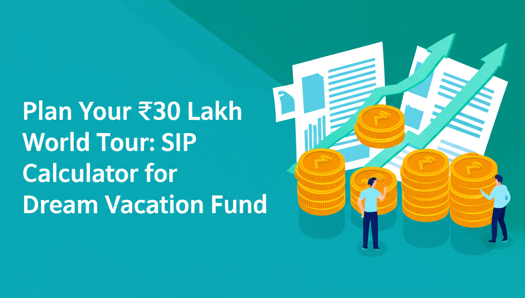 Plan Your ₹30 Lakh World Tour: SIP Calculator for Dream Vacation Fund