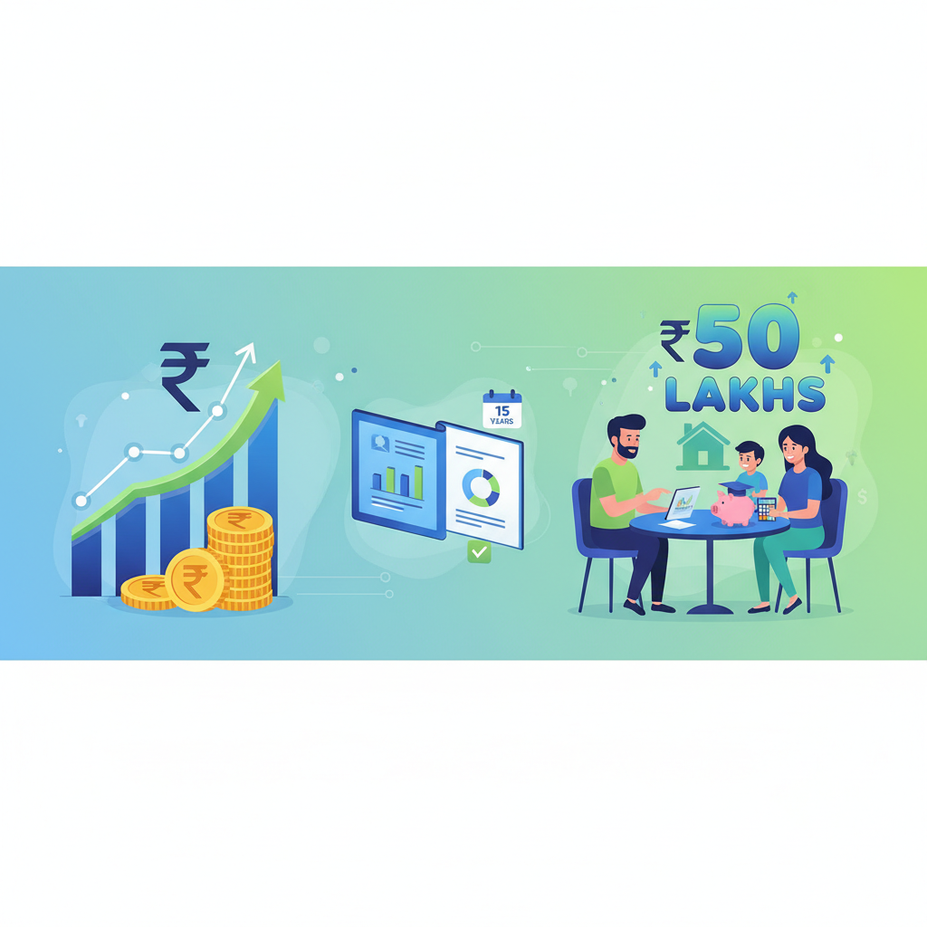 Plan Your Child's Education: Calculate SIP for ₹50 Lakhs in 15 Years | SIP Plan Calculator