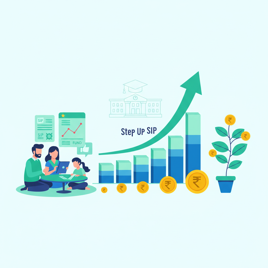 Plan Your Child's Education: How Step Up SIP Boosts Returns.