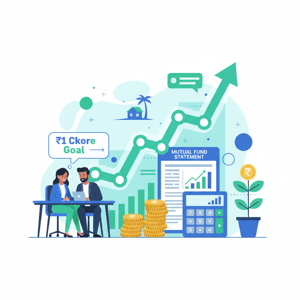 Retire at 50? Use our SIP Calculator for ₹1 Crore Goal