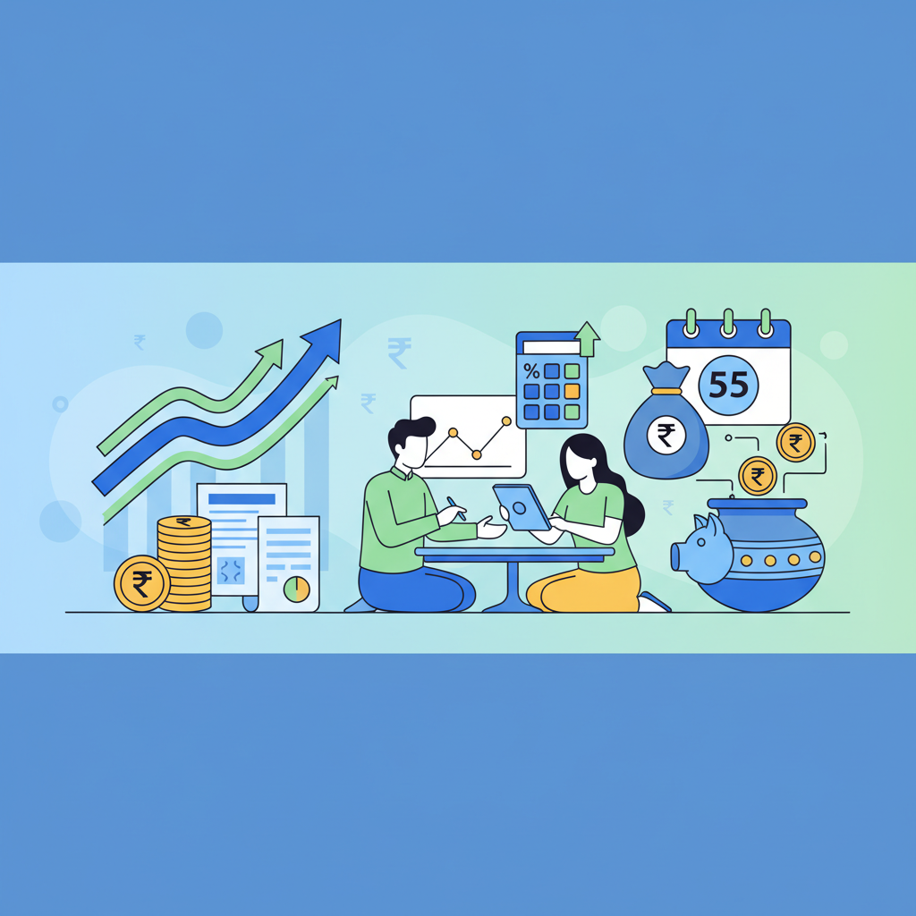 Retire at 55? Use Our SIP Calculator to Plan ₹75,000/Month Income