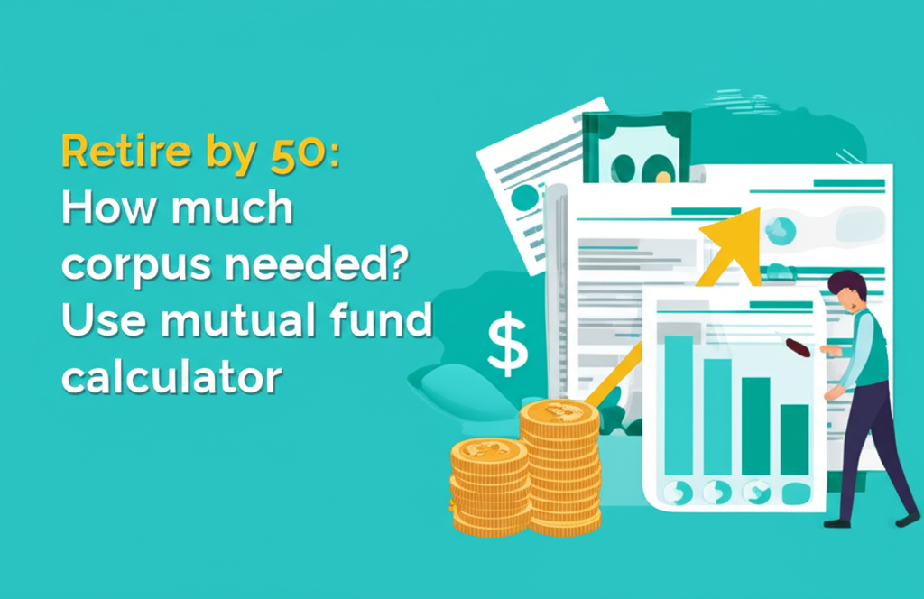 Retire by 50: How much corpus needed? Use mutual fund calculator
