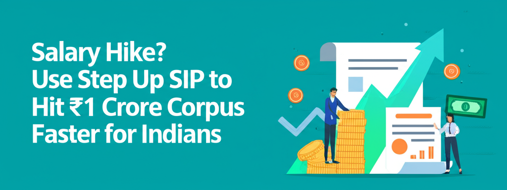 Salary Hike? Use Step Up SIP to Hit ₹1 Crore Corpus Faster for Indians
