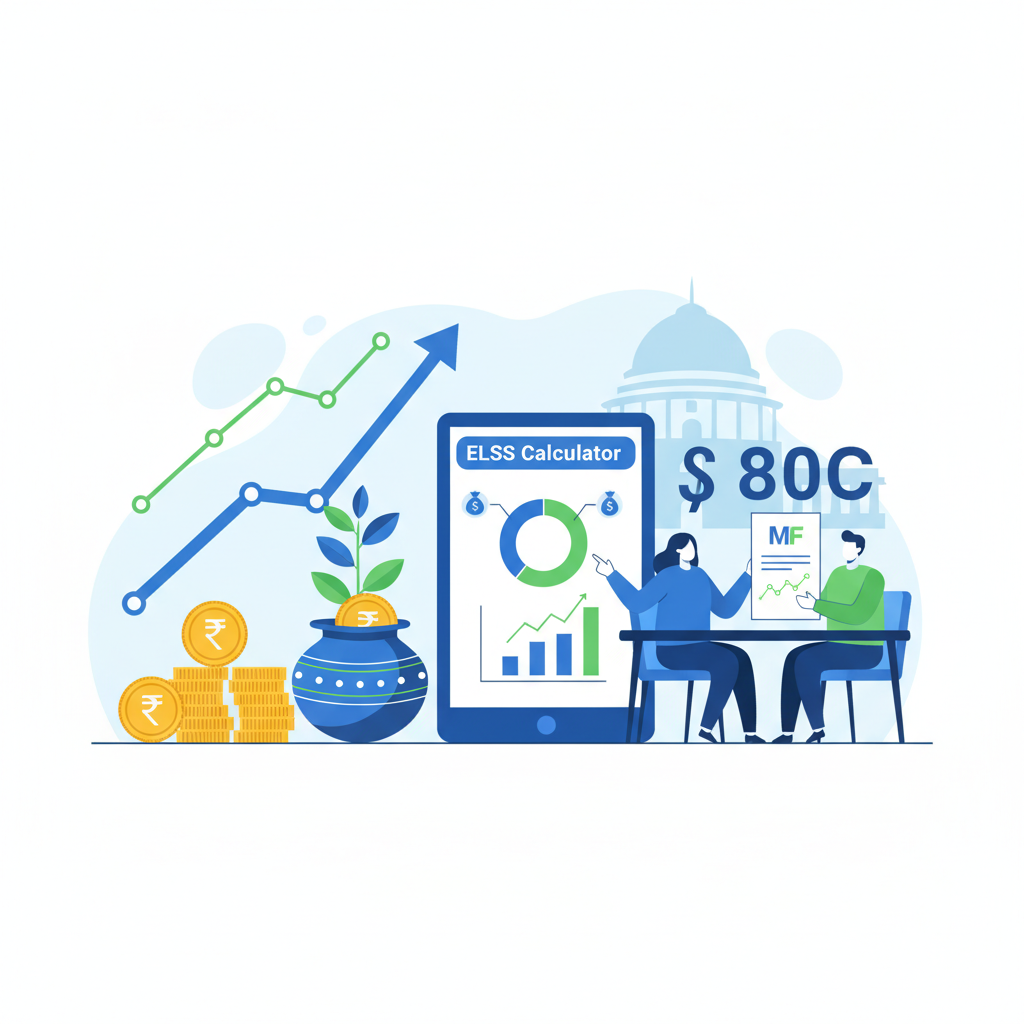 Save ₹46,800 Tax: How ELSS calculator maximizes your Section 80C returns.