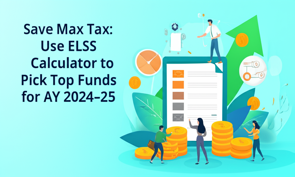 Save Max Tax: Use ELSS Calculator to Pick Top Funds for AY 2024-25