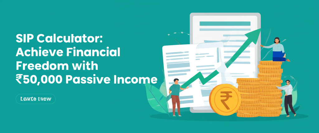 SIP Calculator: Achieve Financial Freedom with ₹50,000 Passive Income