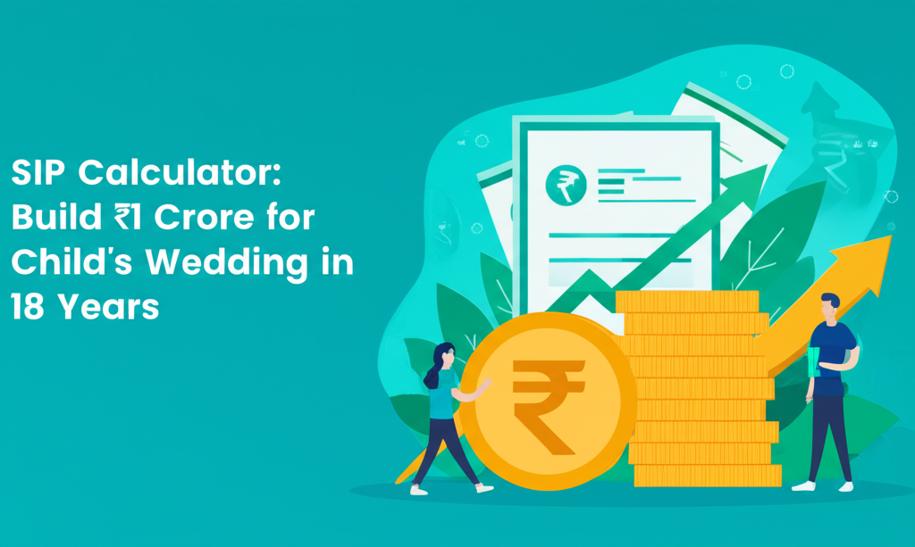 SIP Calculator: Build ₹1 Crore for Child's Wedding in 18 Years