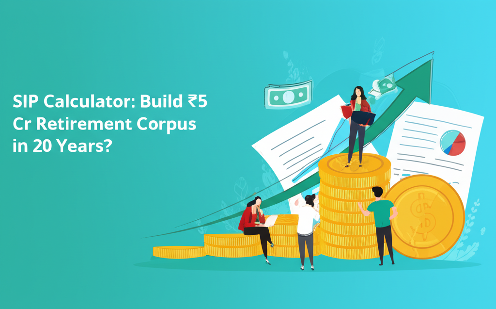 SIP Calculator: Build ₹5 Cr Retirement Corpus in 20 Years?