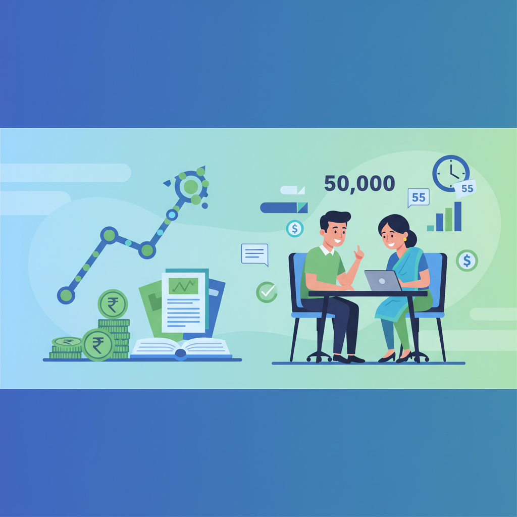 SIP Calculator for ₹50,000 Monthly Pension by Age 55 in India