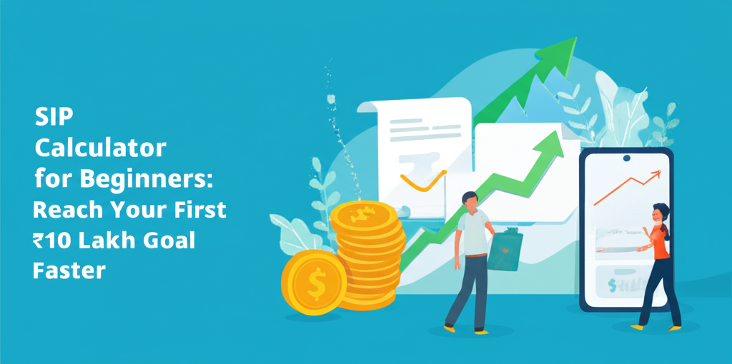 SIP Calculator for Beginners: Reach Your First ₹10 Lakh Goal Faster