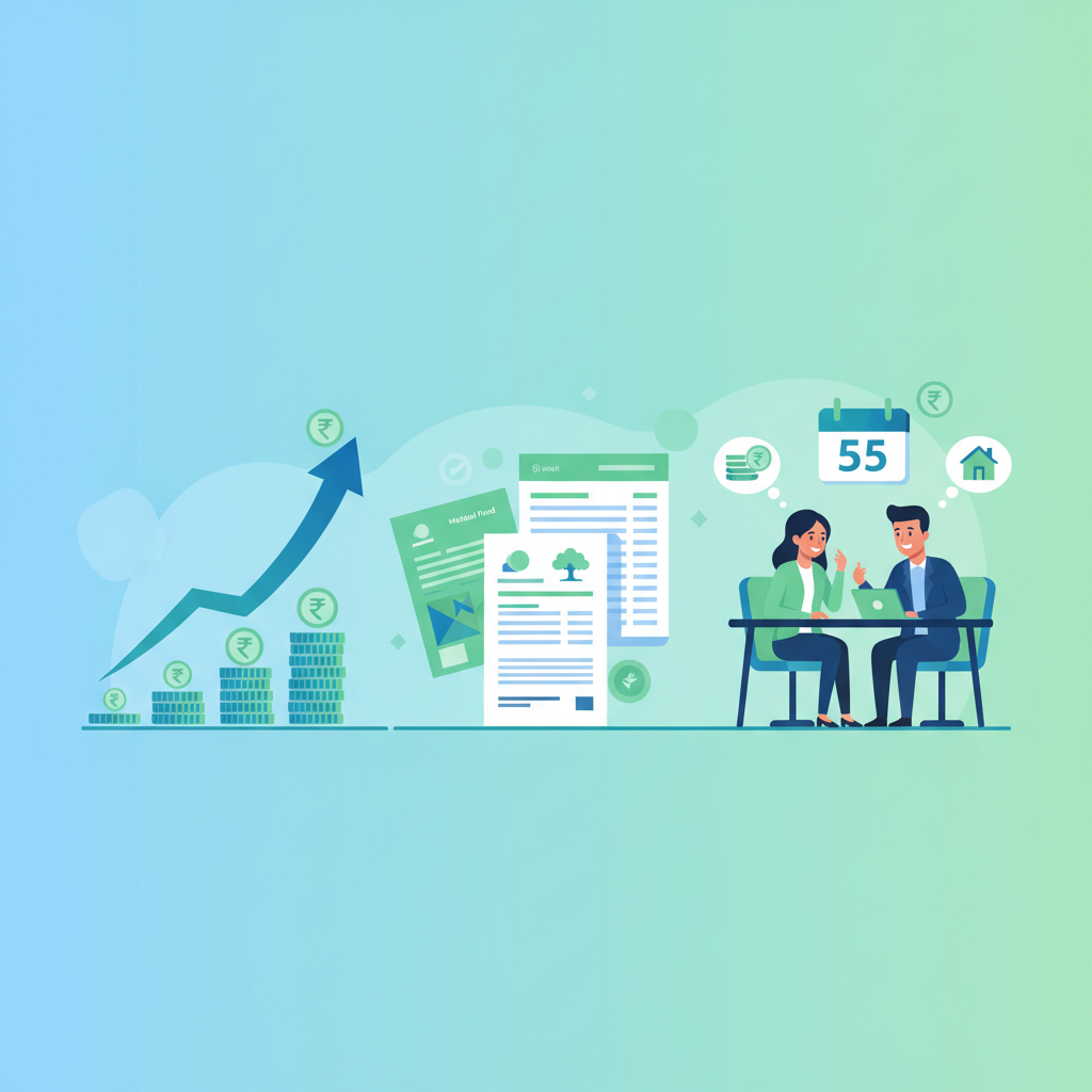 SIP calculator for retirement: How to save ₹2 Cr by age 55?