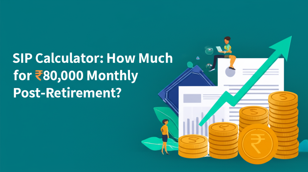 SIP Calculator: How Much for ₹80,000 Monthly Post-Retirement?