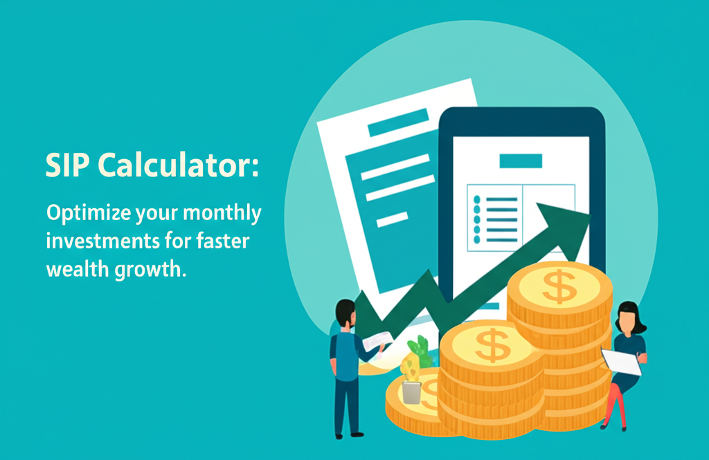 SIP calculator: Optimize your monthly investments for faster wealth growth.