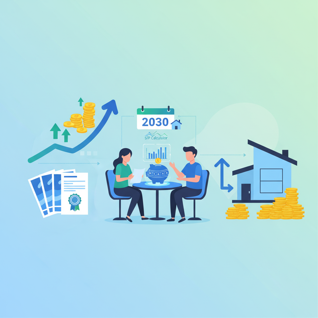 SIP calculator Raipur: plan your dream home down payment by 2030