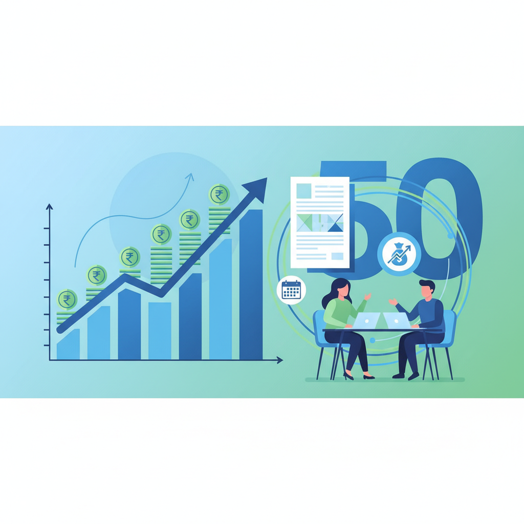 SIP calculator: Retire at 50? How much to invest monthly for ₹50K.