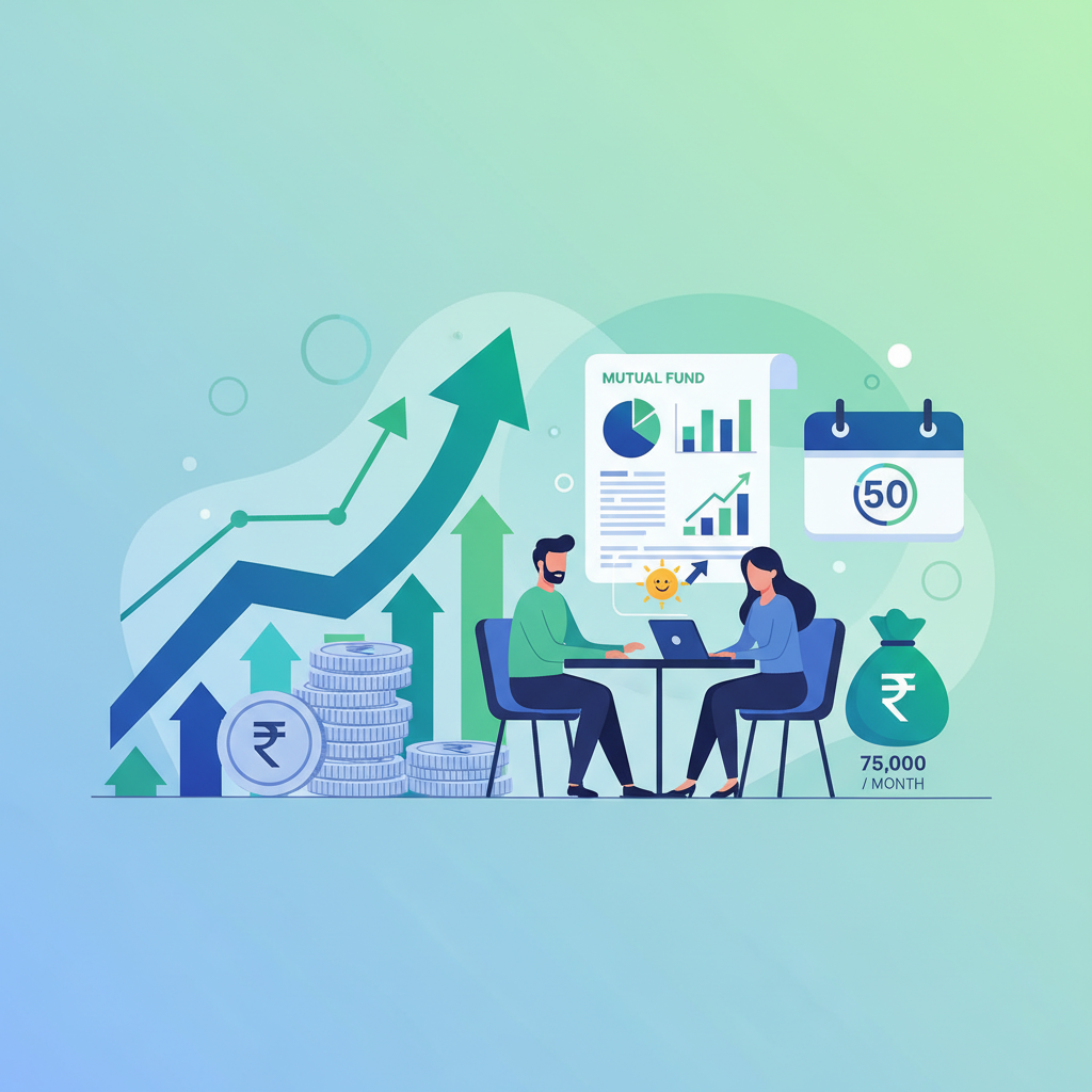 SIP Calculator: Retire by 50 with ₹75,000 Monthly Income?