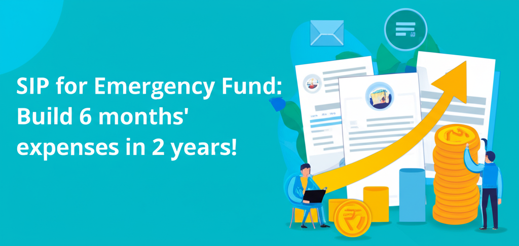 SIP for Emergency Fund: Build 6 months' expenses in 2 years!
