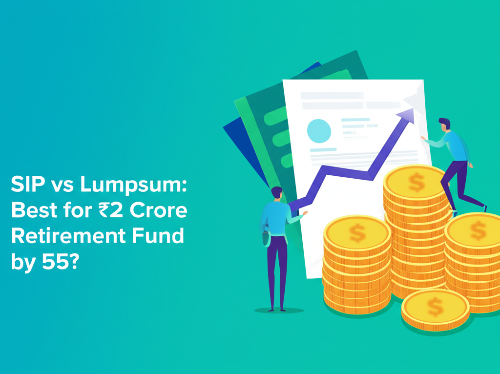 SIP vs Lumpsum: Best for ₹2 Crore Retirement Fund by 55?