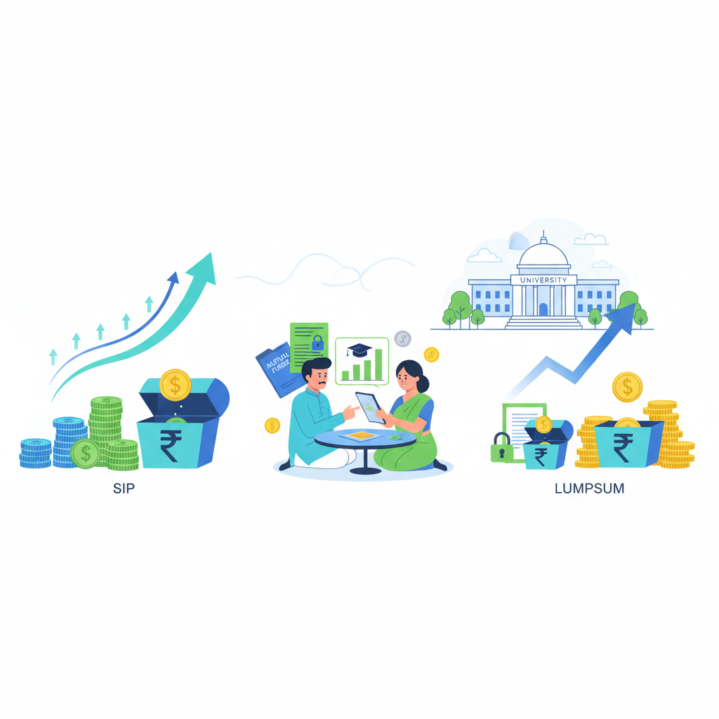 SIP vs Lumpsum: Which is best for your child's education goal?
