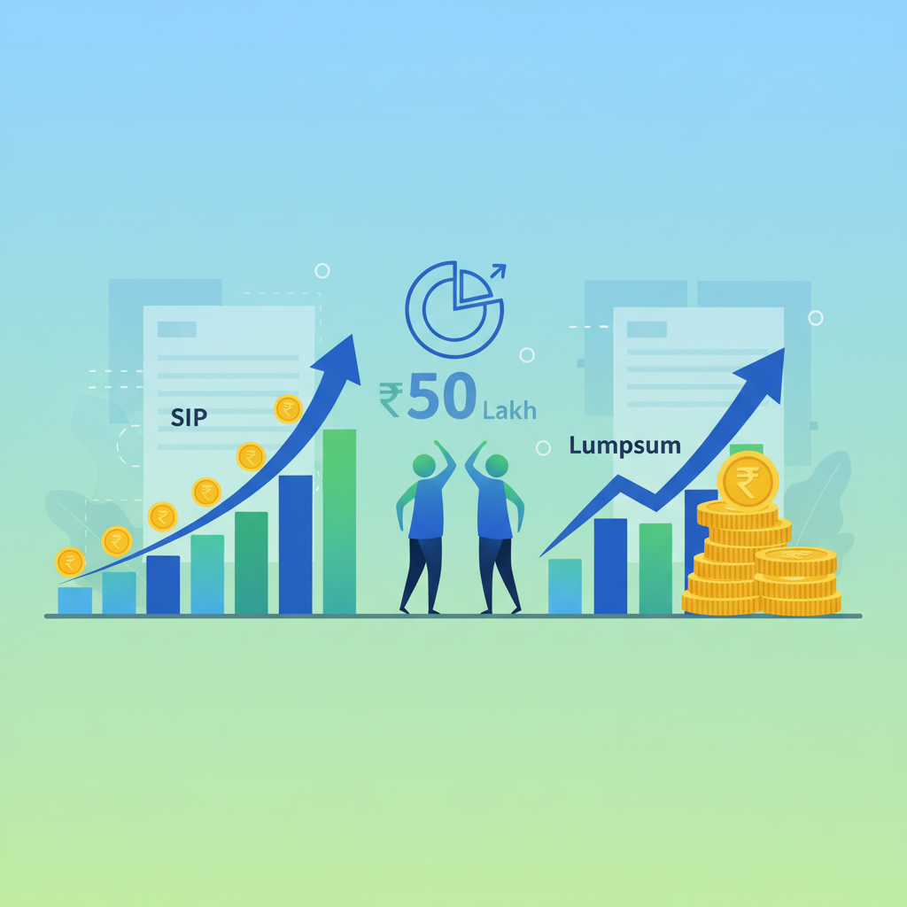 SIP vs Lumpsum: Which is Better for Your ₹50 Lakh Goal in 10 Years? | SIP Plan Calculator