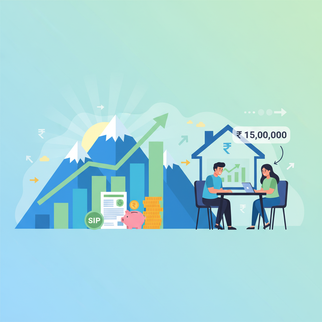 Srinagar: Use SIP Calculator to Save ₹15 Lakh for Home Down Payment