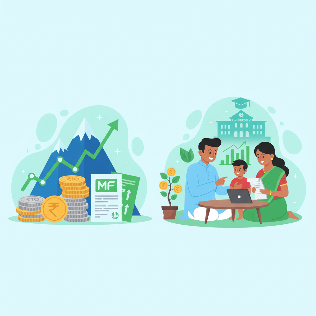 Start SIP for Child's Education: Plan ₹50 Lakh College Fund.