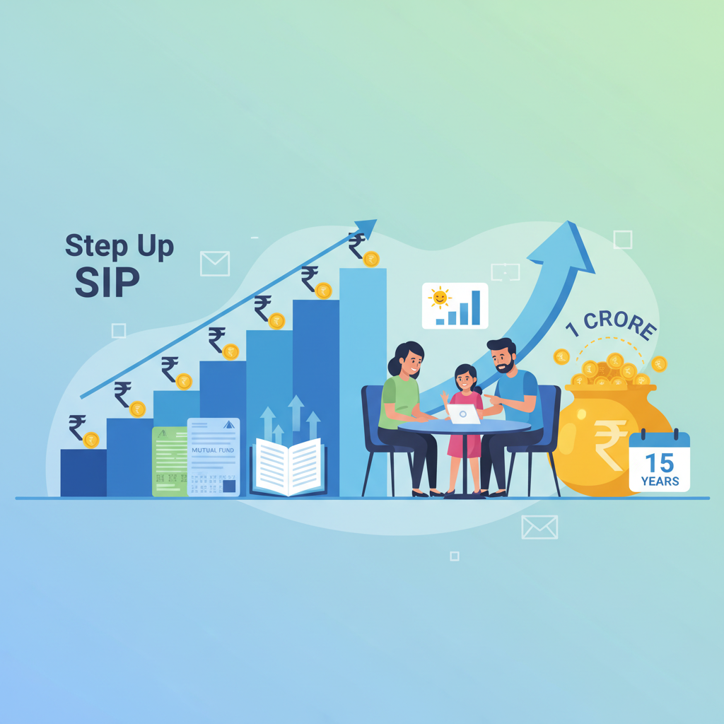 Step Up SIP: Achieve your ₹1 Crore dream corpus in 15 years? | SIP Plan Calculator