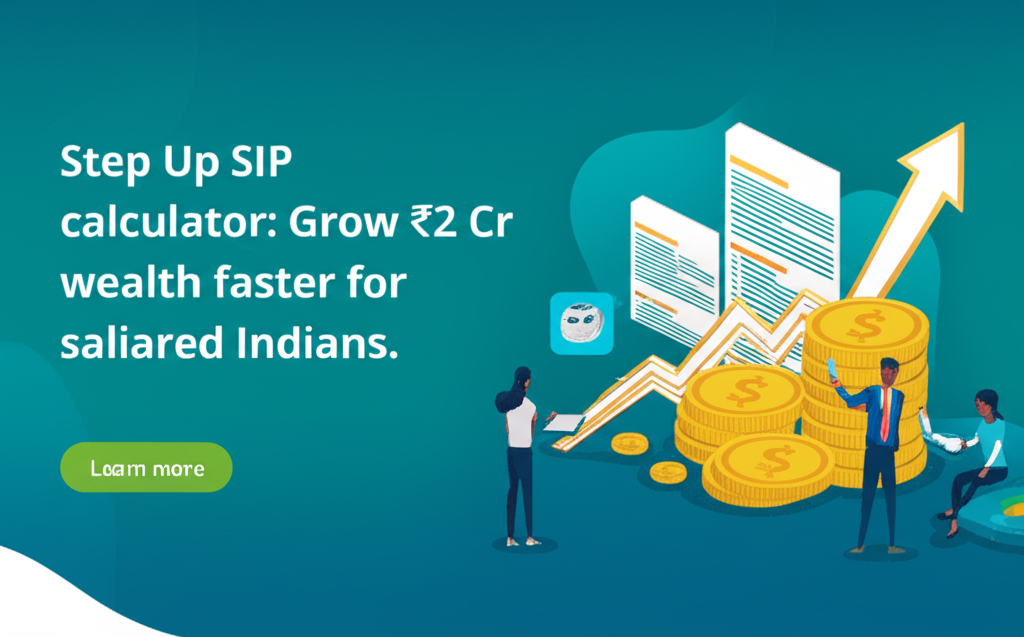 Step Up SIP calculator: Grow ₹2 Cr wealth faster for salaried Indians.