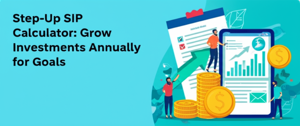 Step-Up SIP Calculator: Grow Investments Annually for Goals.