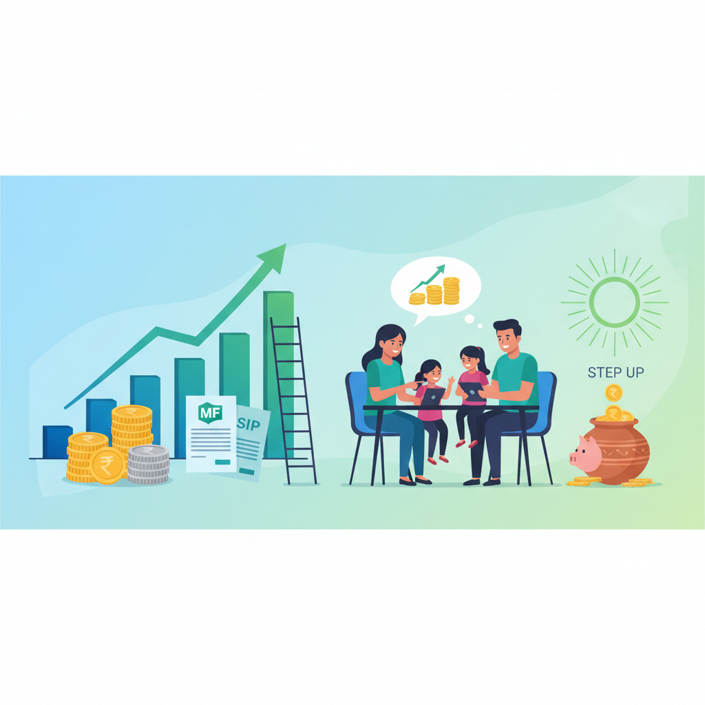 Step Up SIP Calculator: Grow Wealth Faster with Rising Income?