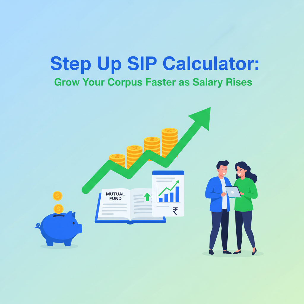 Step Up SIP Calculator: Grow Your Corpus Faster as Salary Rises