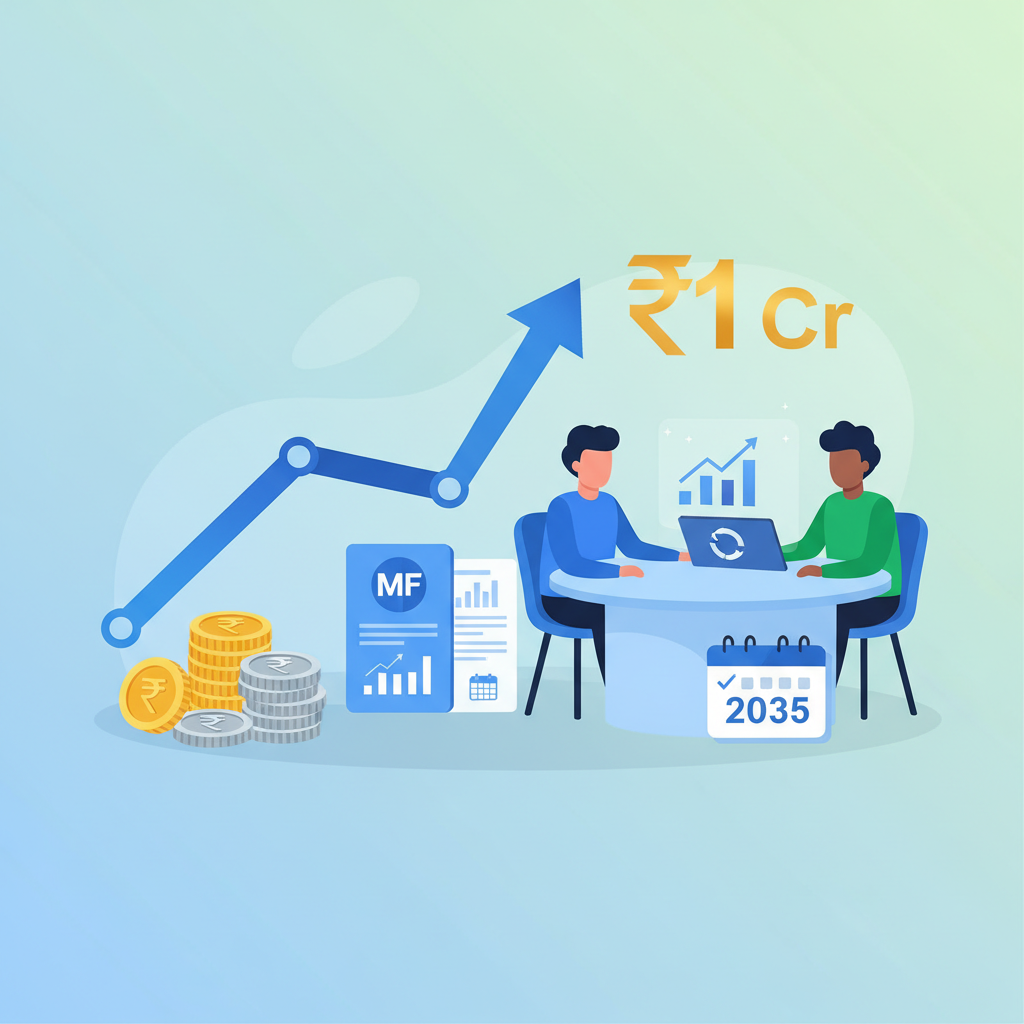 Step up SIP calculator: Reach ₹1 Cr goal by 2035 with ease
